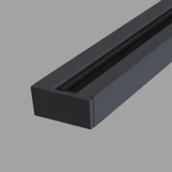 1-Phasen Schiene Track in Schwarz, 100 cm