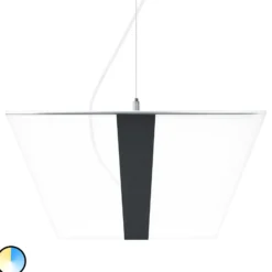 Zumtobel Vaero LED-Hängeleuchte 2700-6500K schwarz